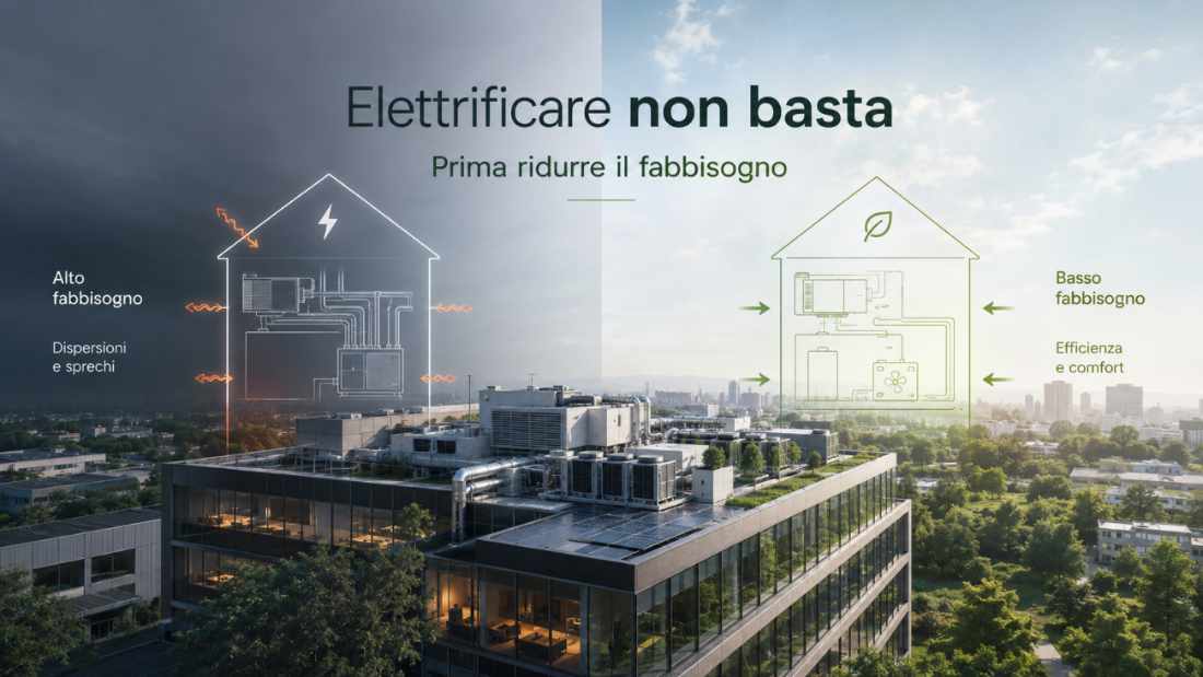 Elettrificare gli edifici